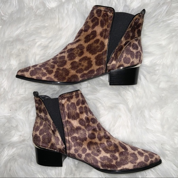 Nine West leopard bootie - Picture 5 of 11